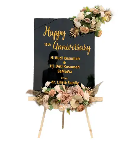 Papan Bunga Akrilik Thehok